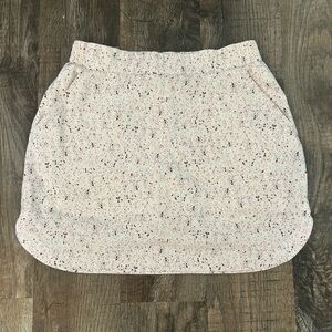 Calia Birdie Golf Skort Splatter Spot Patterned Small Freckle Pink